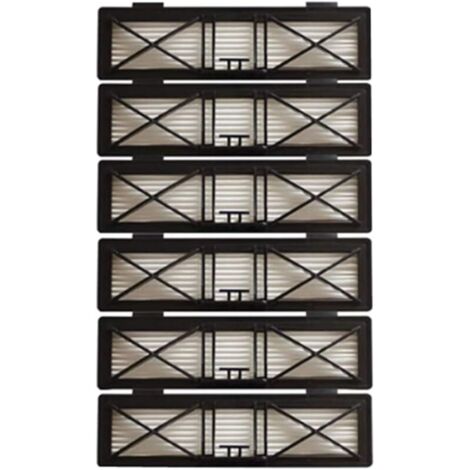 Lot de 6 filtres HEPA pour Neato Botvac D7 D3 D4 D5 D6 D70 D75 D80 D85 pour Neato Botvac 75e 80 85 filtres pièces d'aspirateur