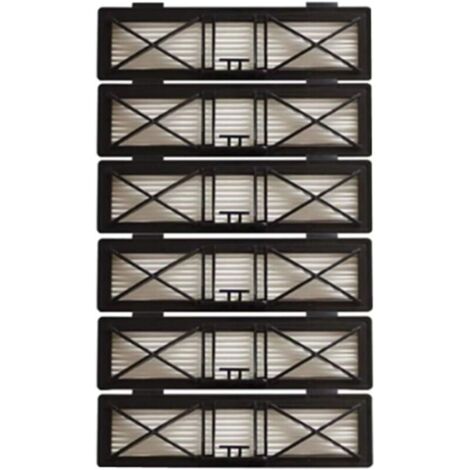 Lot de 6 filtres HEPA pour Neato Botvac D7 D3 D4 D5 D6 D70 D75 D80 D85 pour Neato Botvac 75e 80 85 filtres pièces d'aspirateur