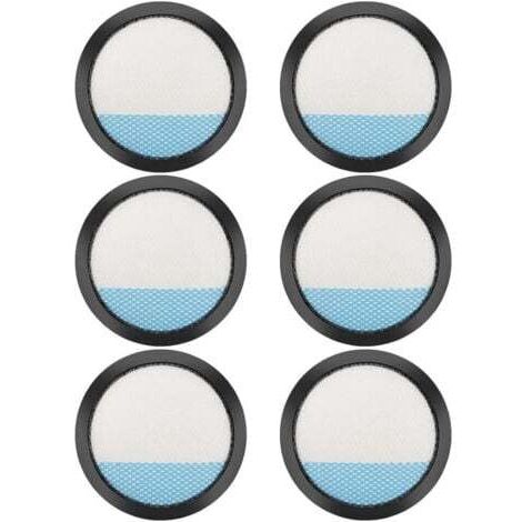 Lot de 6 filtres lavables pour aspirateur sans fil Ryobi PCL720, PBLSV716, PBLSV717