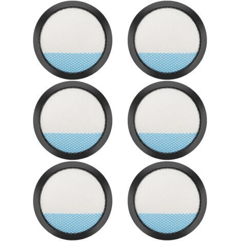 Lot de 6 filtres lavables pour aspirateur sans fil Ryobi PCL720, PBLSV716, PBLSV717