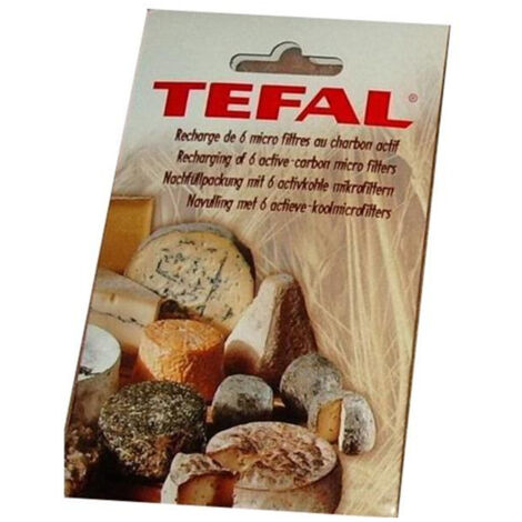 Lot de 6 filtres pour Cave à Fromage - TEFAL