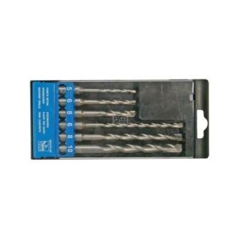 LOT DE 6 FORET POUR MARTEAU PERFORATEUR AVEC SDS-SHAFT SET, POINTE EN CARBURE