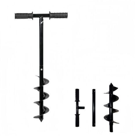 Lot de 6 forets à sertir avec embouts 1/4" 3/8" 1/2" 5/8" 3/4" 7/8", extenseur de tuyau en cuivre pour tournevis, outil de sertissage multifonction pour tuyau en cuivre, roulement portable Acier