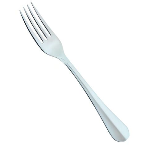 Lot de 6 Fourchettes de table modèle Linea en Inox 18/0 - 2cm