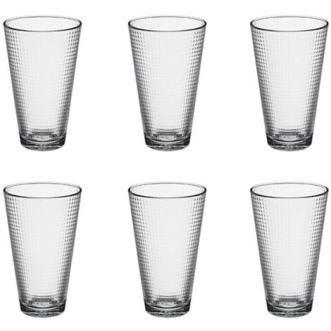 Lot de 6 Gobelets à Eau "Génération" 34cl Transparent
