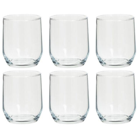 Lot de 6 Gobelets Bas "Paol'eau" 31cl Transparent