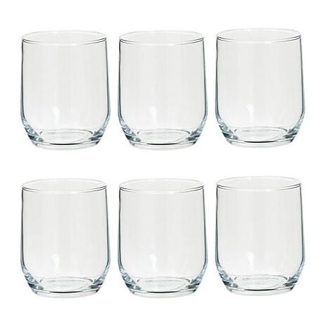 Lot de 6 gobelets bas "Paol'eau" - Transparent - 31 cl - Livraison gratuite