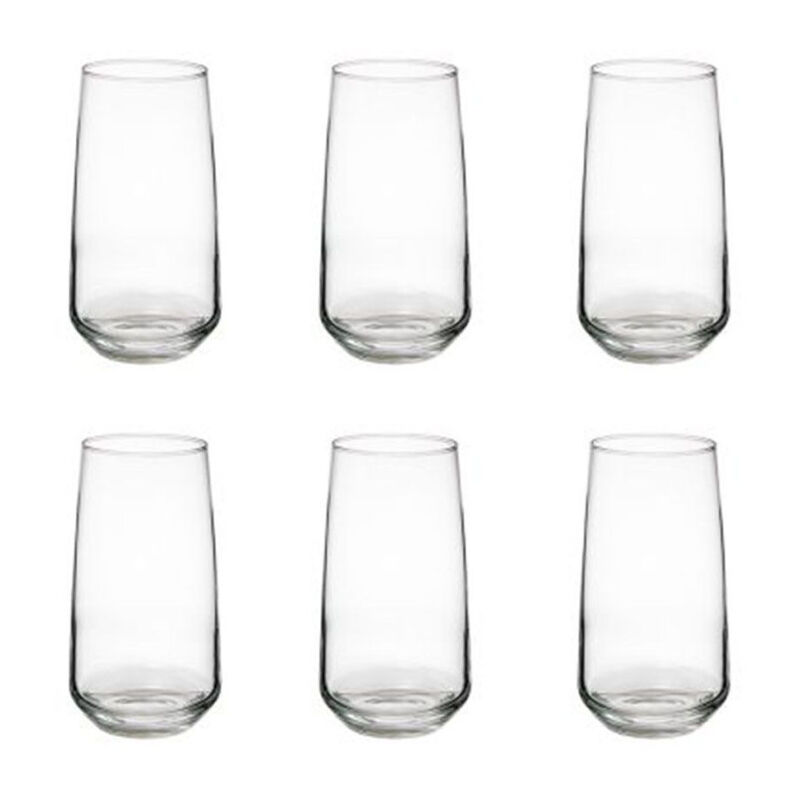 Secret De Gourmet - Lot de 6 Gobelets en Verre 'Elaya' 48cl Transparent Secret De Gourmet - Lot de 6 Gobelets en Verre 'Elaya' 48cl Transparent