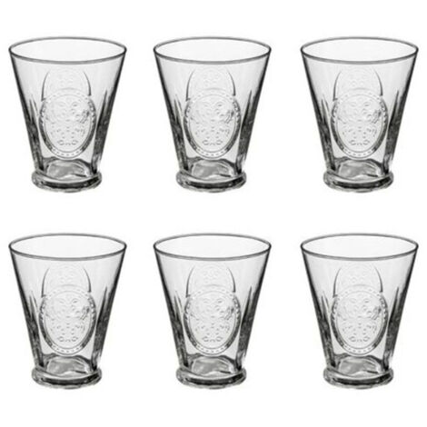 Lot de 6 Gobelets Hauts "Carmela" 34cl Transparent