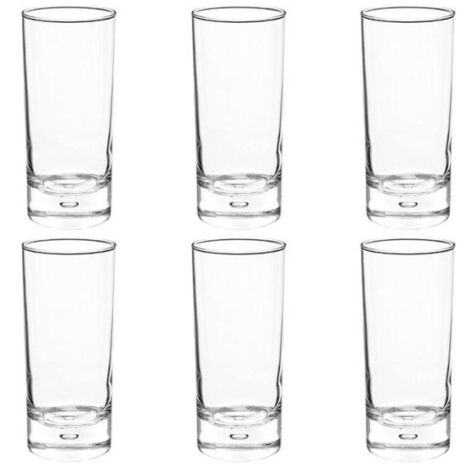 Lot de 6 Gobelets Hauts "Georgi'Eau" 29cl Transparent