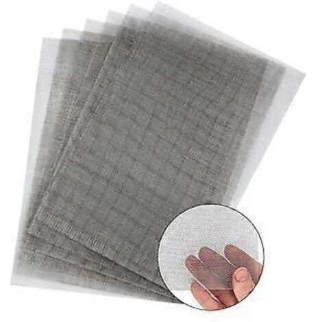 Lot de 6 grillages métalliques, maille 20 en acier inoxydable, pour projets de bricolage, cages, aérations, jardin, moustiquaires, filtres, etc.