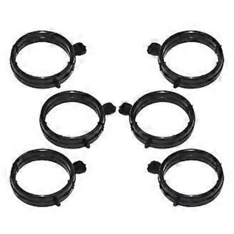 Lot de 6 joints toriques de bougies d'allumage de haute qualité pour moteur de voiture, référence 94610593765, compatibles avec Porsche Macan et Porsche.