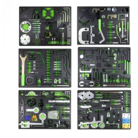 Lot de 6 modules de kits de tirage – Pour espaces confinés – Longueur 1m – Type de clé 10mm – JBM53775