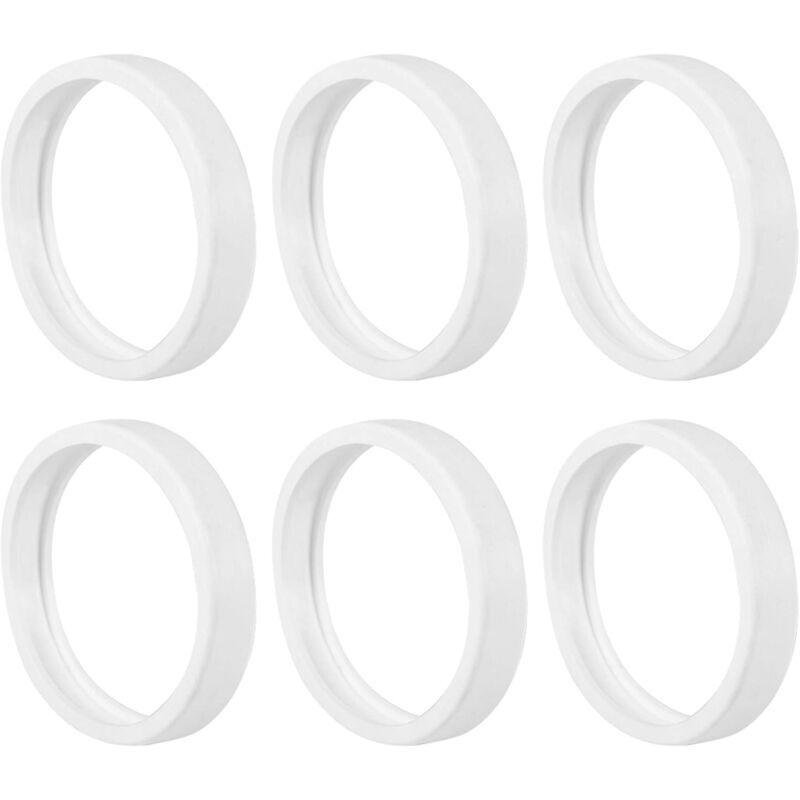 SNQ - Lot de 6 nettoyeurs de pneus de rechange compatibles avec Polaris 180, 280, 360, 380, C10 et C-10 Fabriqué à partir de caoutchouc robuste de