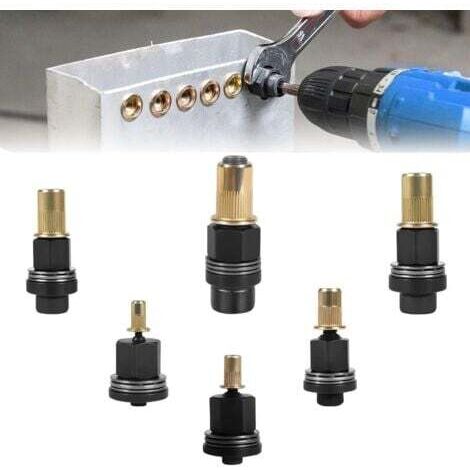 Kit de pièces à riveter 86 pcs avec écrous M3 M4 M5 M6 M8 et 5 broches ...