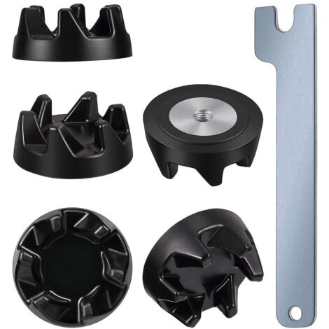 Lot de 6 raccords pour blender 9704230, pièces de rechange avec 1 clé, compatibles avec les blenders KitchenAid.