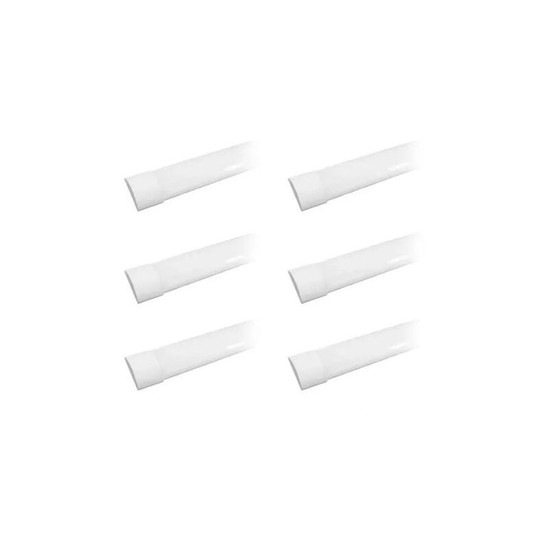 Lot de 6 Réglettes led Plates 150cm 50W 120lm/W V-tac VT-8350 - 120 ° - Blanc froid - 6500K Lot de 6 Réglettes led Plates 150cm 50W 120lm/W V-tac VT-8350 - 120 ° - Blanc froid - 6500K