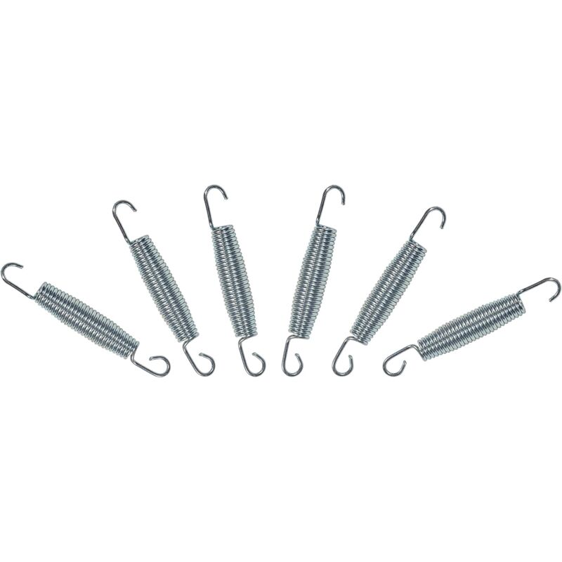 Langray - Lot de 6 Ressorts pour Trampoline Jeux d'extérieur et de jardin 8FT-244cm 10FT-305cm 12FT-366cm 13FT-400cm 14FT-427cm - 28 Tours - 147 mm