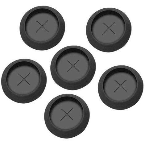 Lot de 6 rondelles de rechange en caoutchouc noir pour sondes à viande, compatibles avec les fours à granulés de bois Traeger, les outils et accessoires de cuisine extérieure, les barbecues et les équ