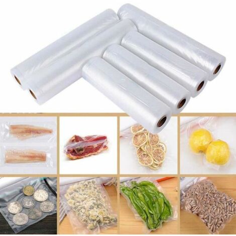 Kit 2 Rouleaux De Mise Sous Vide Alimentaire 200 X 3000 Mm - Pour Machine Sous Vide, Congélation, Cuisson