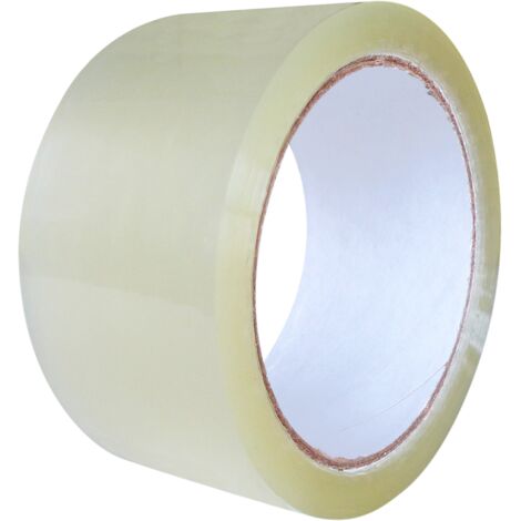 Lot de 6 Ruban adhésif polypropylène économique 48mm X 66M Transparent