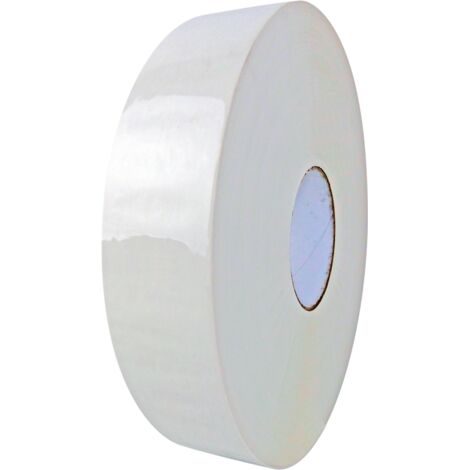 Lot de 6 Ruban adhésif polypropylène polyvalent colle renforcée  48mm X1000 m Blanc