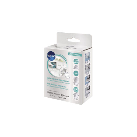 Lot de 6 sachets DETARNET C00091550 Accessoires et entretien DES616, 484000008819 INDESIT