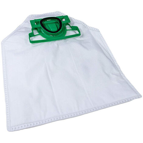 Lot de 6 Sacs jetables Sacs d'Aspirateur pour Vorwerk Kobold VK200 Aspirateur, Sacs À Poussière de Rechange Kit d'accessoires de Sacs d'élimination de la Saleté