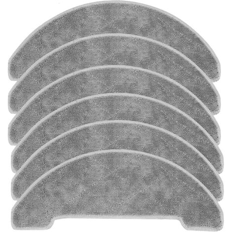 Lot de 6 serpillères de nettoyage pour aspirateur Ultenic D5/D5S/D5S PRO
