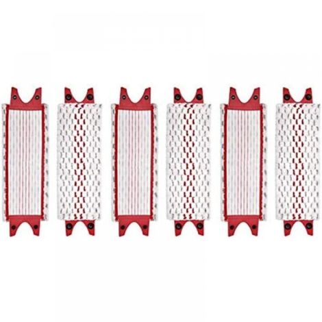 Lot de 6 serpillières de rechange en microfibre pour serpillère Vileda Ultramax