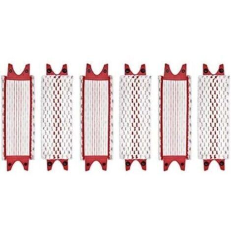 Lot de 6 serpillières de rechange en microfibre pour serpillère Vileda Ultramax