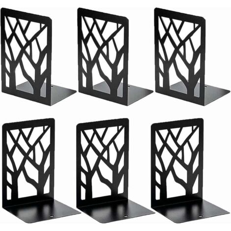 Serre-livres En Métal Motif Feuille De Ginkgo - Décoratif Et Antidérapant, Pour Livres Lourds, Avec Marque-page Offert