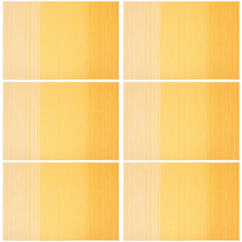 Lot de 6 sets de table anti-brûlure pour comptoir de cuisine