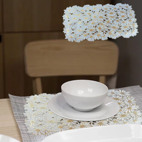 Sets De Table En Jute Yayatty - Lot De 10 - Ronds 15cm - Déco Table Mariage, Fête