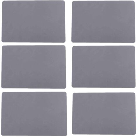 Lot de 6 sets de table rectangulaires TENOR