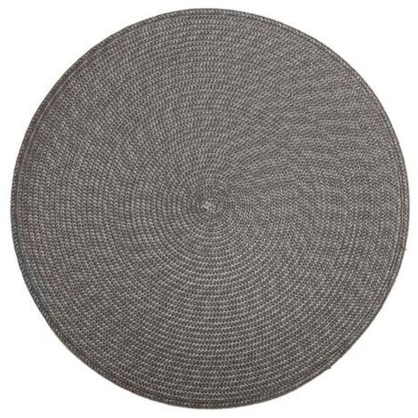 Lot de 6 sets de table ronds tressés TRESSE