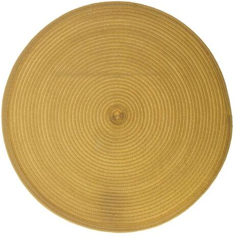 Lot de 6 sets de table ronds tressés TRESSE