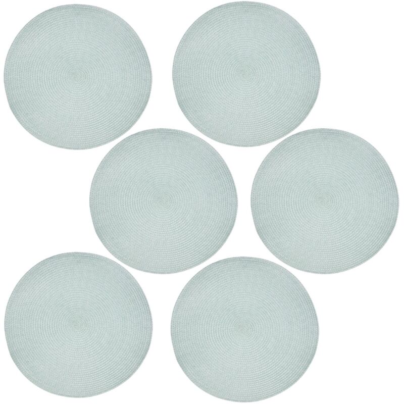 Lot de 6 sets de table tressés AFHIR