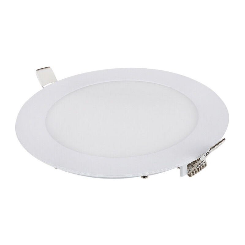 Lot de 6 Spot Led Encastrable Dimmable, 9W 6000K Blanc Naturel, IP65 Plafonnier Led Salle de Bain, Spot Led Extra Plat 35mm, Diamètre du Trou