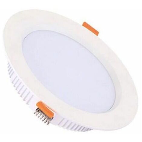 Lot de 6 spots encastrables LED salle de bain IP44 étanche, 6 spots LED extra-plats 3 W, blanc neutre 4000 K 470LM 2835 SMD, spots encastrables LED 230 V pour salles de bains, cuisines, salons, commer