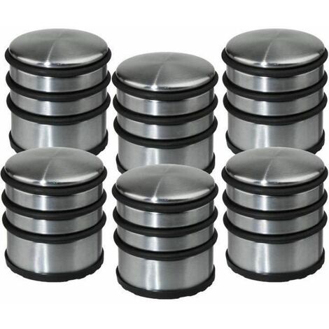 KONTARBOOR Lot de 6 stop-portes - Solide & Pratique - en Inox