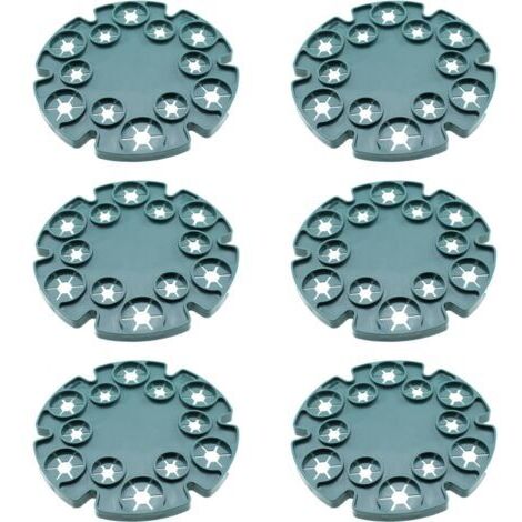 Lot de 6 supports pour tiges de bambou, plantes grimpantes, plants de tomates, concombres, clématites