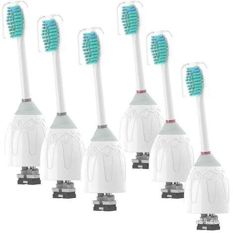 Lot de 6 têtes de brosse à dents de rechange pour HX7001/HX7002 (voir photo)