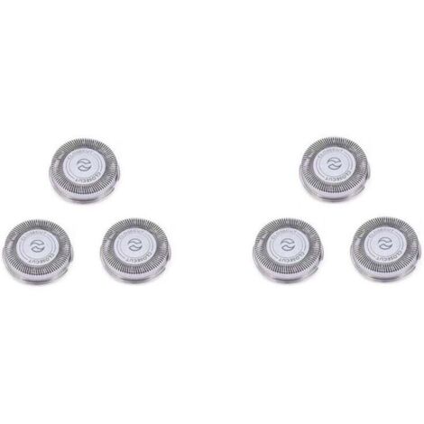Lot de 6 Têtes de Rechange SH30 Compatibles Rasoirs Series 3000 2000 1000 S738 Lames Durables