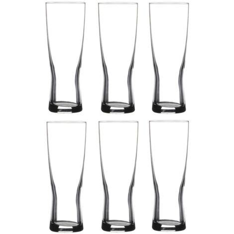 Lot de 6 verres à bière 36cl MALTA