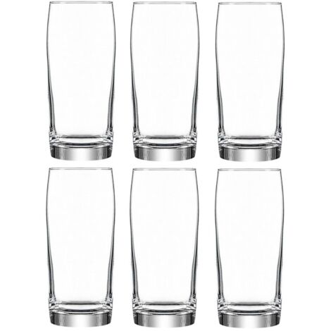 Lot de 6 verres à bière 38cl BARDY
