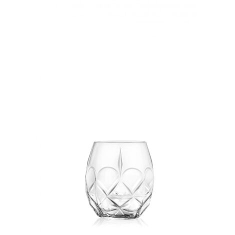 Lot de 6 verres à cocktail "Alkemist" en Luxion, Service de table élégant, 100% Made in Italy, capacité 38 cl
