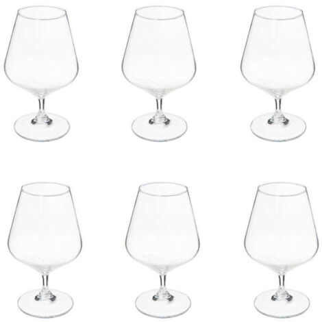 Lot de 6 Verres à Cognac "Nora" 35cl Transparent