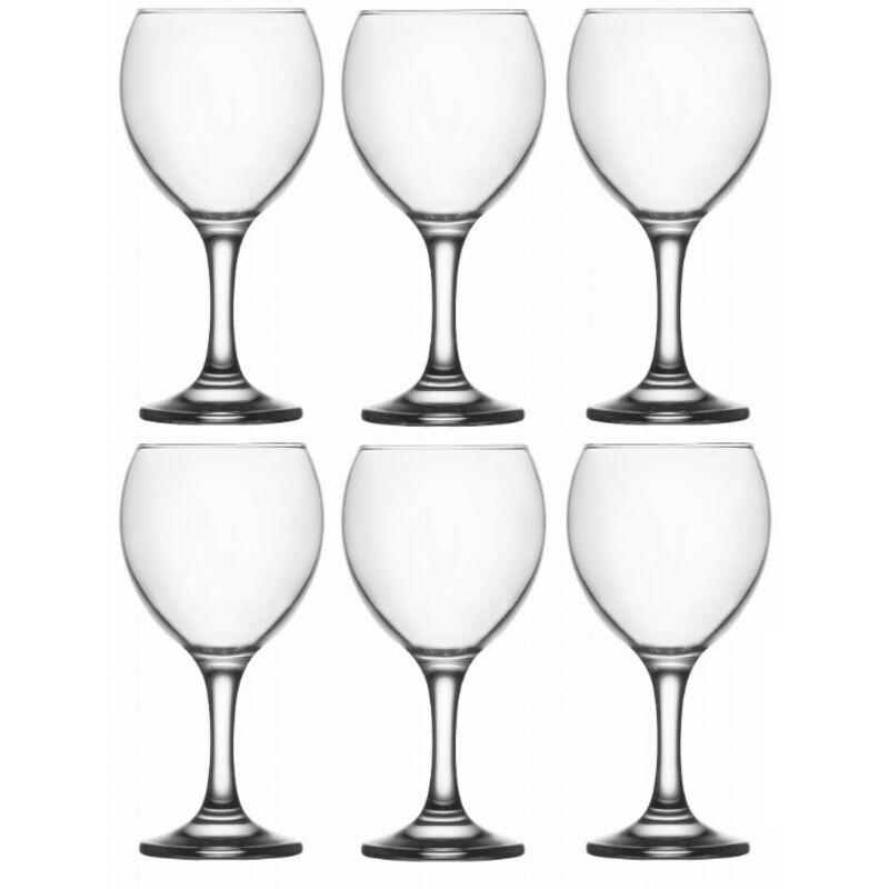 Lot de 6 verres à eau 260 ml Misket lav