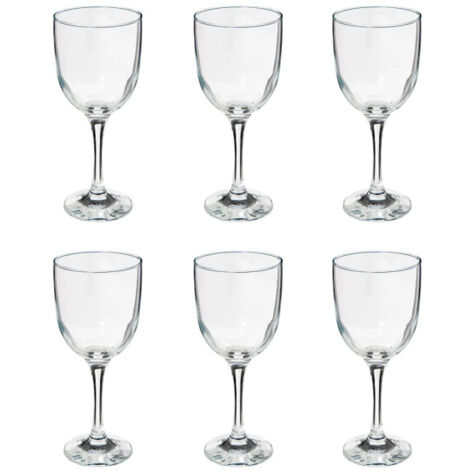 Lot de 6 Verres à Eau "Clara" 36cl Transparent